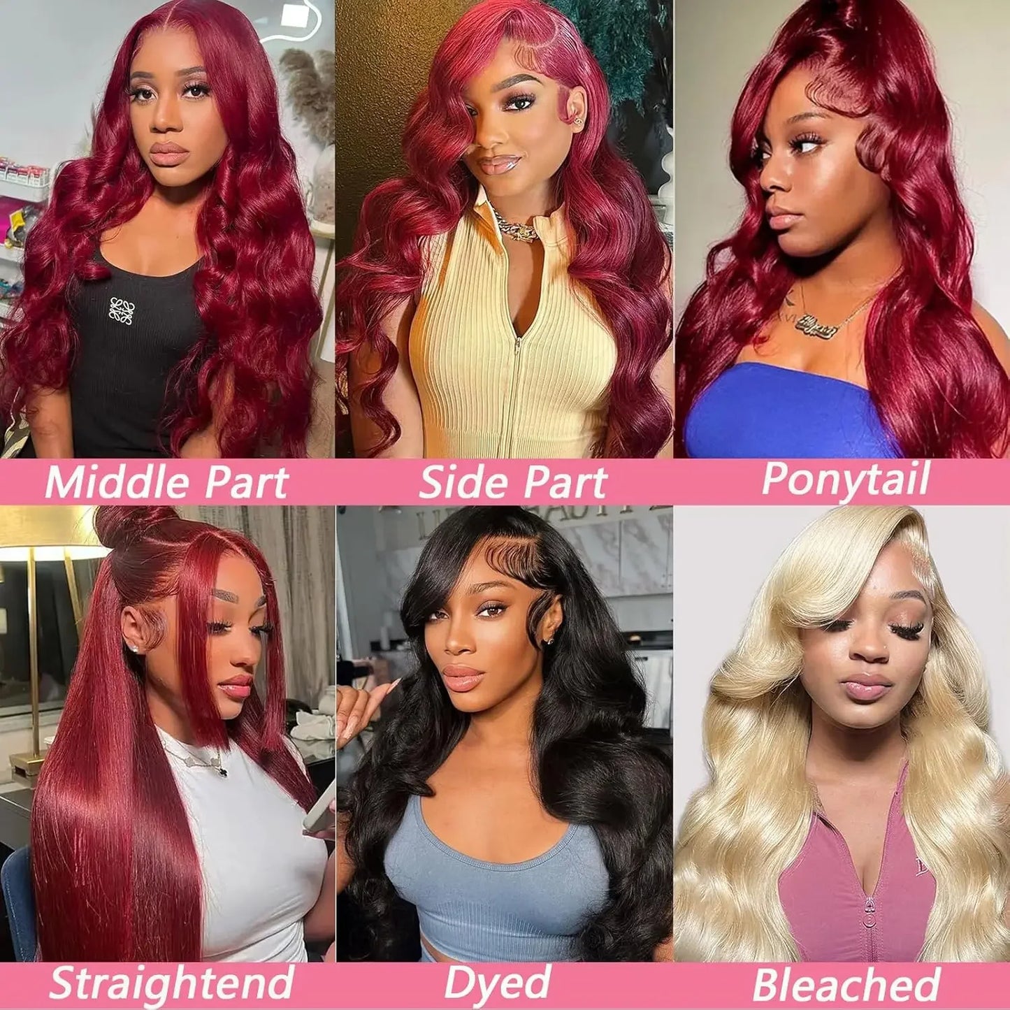 HD Lace Frontal Human Hair Brazilian Lace Wigs