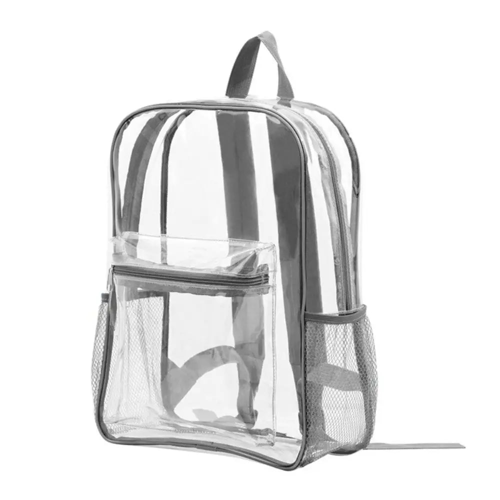 Waterproof Transparent Pvc Bag Student Visible Backpack