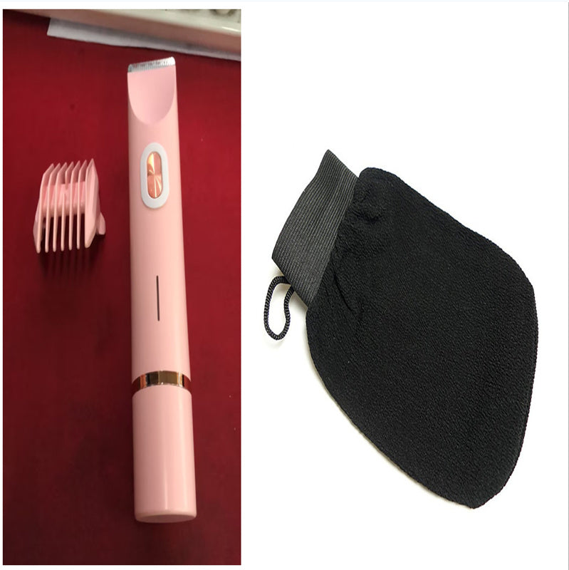 2 In 1 Hair Remover Women's Public Hair Trimmer Electric Razor