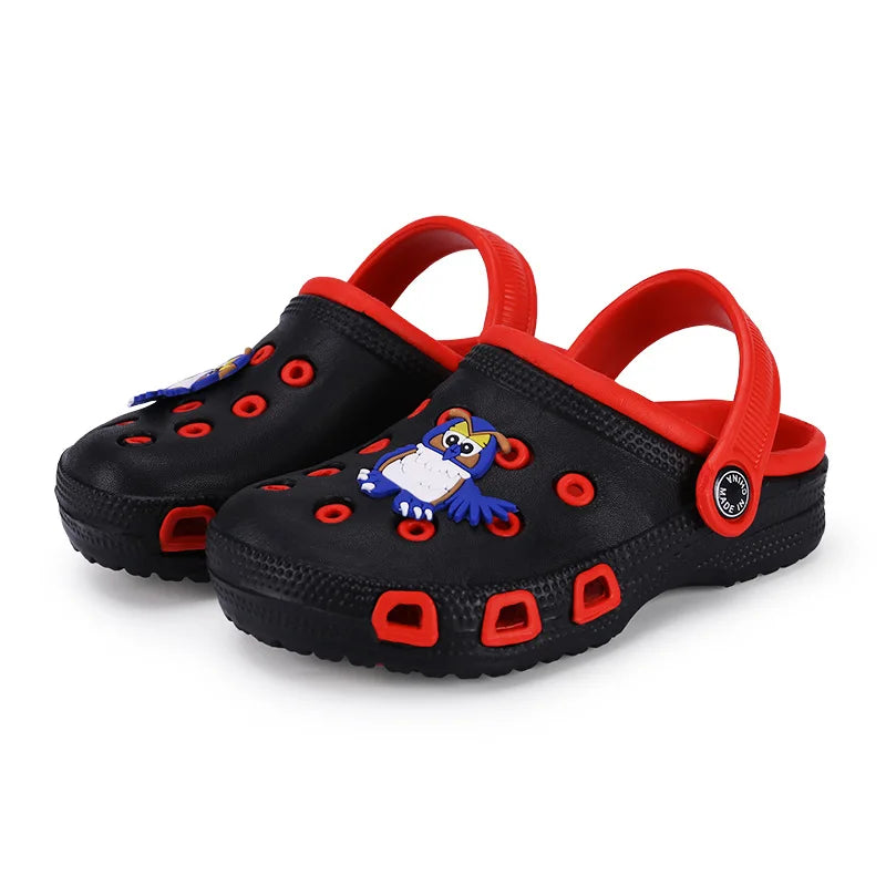 Children Mules Clogs Kids Summer Garden Cute Cartoons Shoes