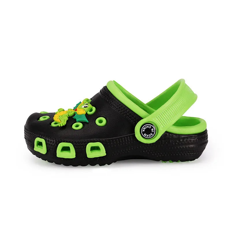 Children Mules Clogs Kids Summer Garden Cute Cartoons Shoes