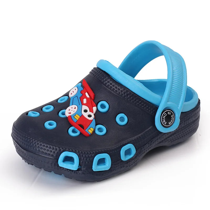Children Mules Clogs Kids Summer Garden Cute Cartoons Shoes
