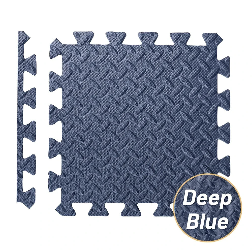 Puzzle Fitness Home Gym Equipment Mat, Non-Slip Floor Mat for Kids