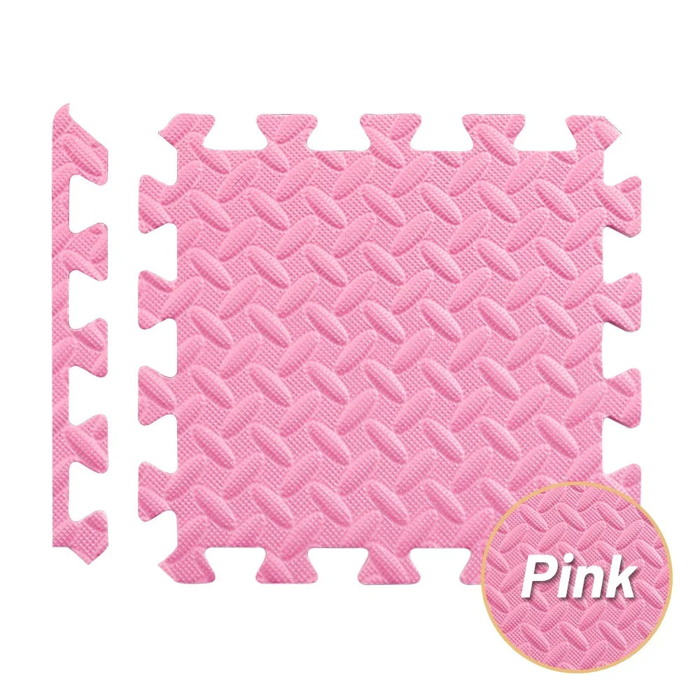 Puzzle Fitness Home Gym Equipment Mat, Non-Slip Floor Mat for Kids