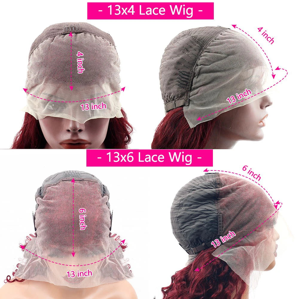 HD Lace Frontal Human Hair Brazilian Lace Wigs