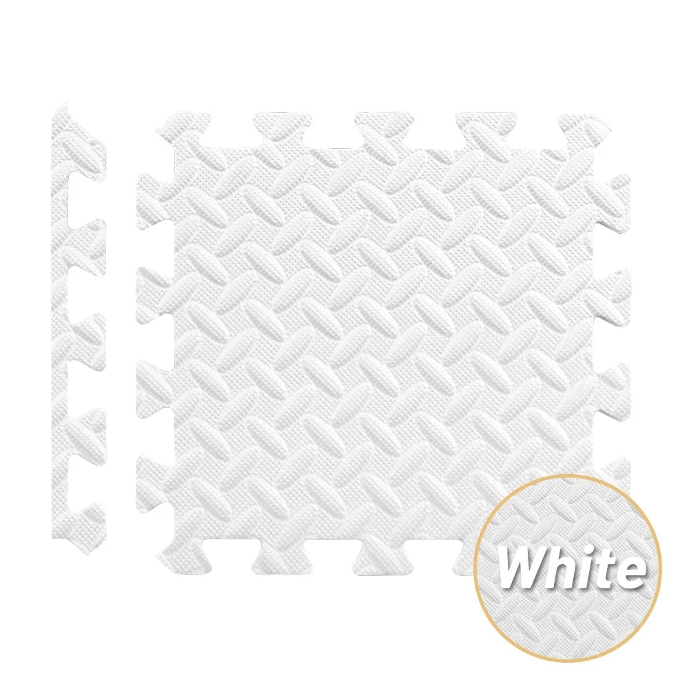 Puzzle Fitness Home Gym Equipment Mat, Non-Slip Floor Mat for Kids