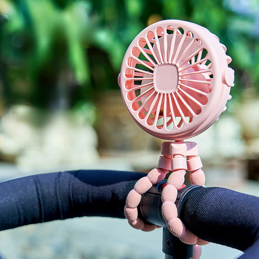 Fans for Cart Stroller Portable Outdoor Fan Clip