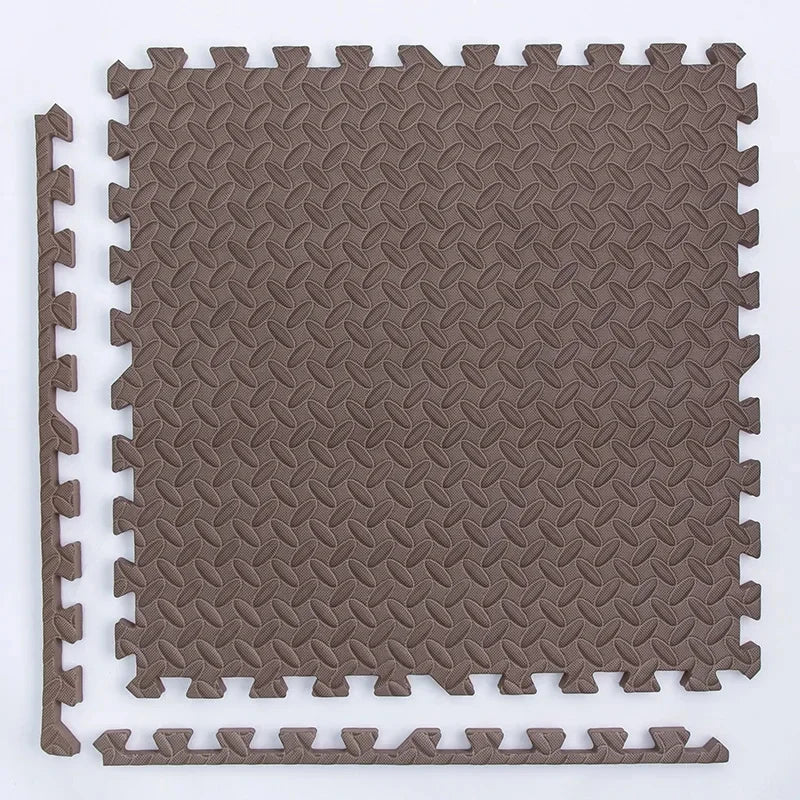 Puzzle Fitness Home Gym Equipment Mat, Non-Slip Floor Mat for Kids