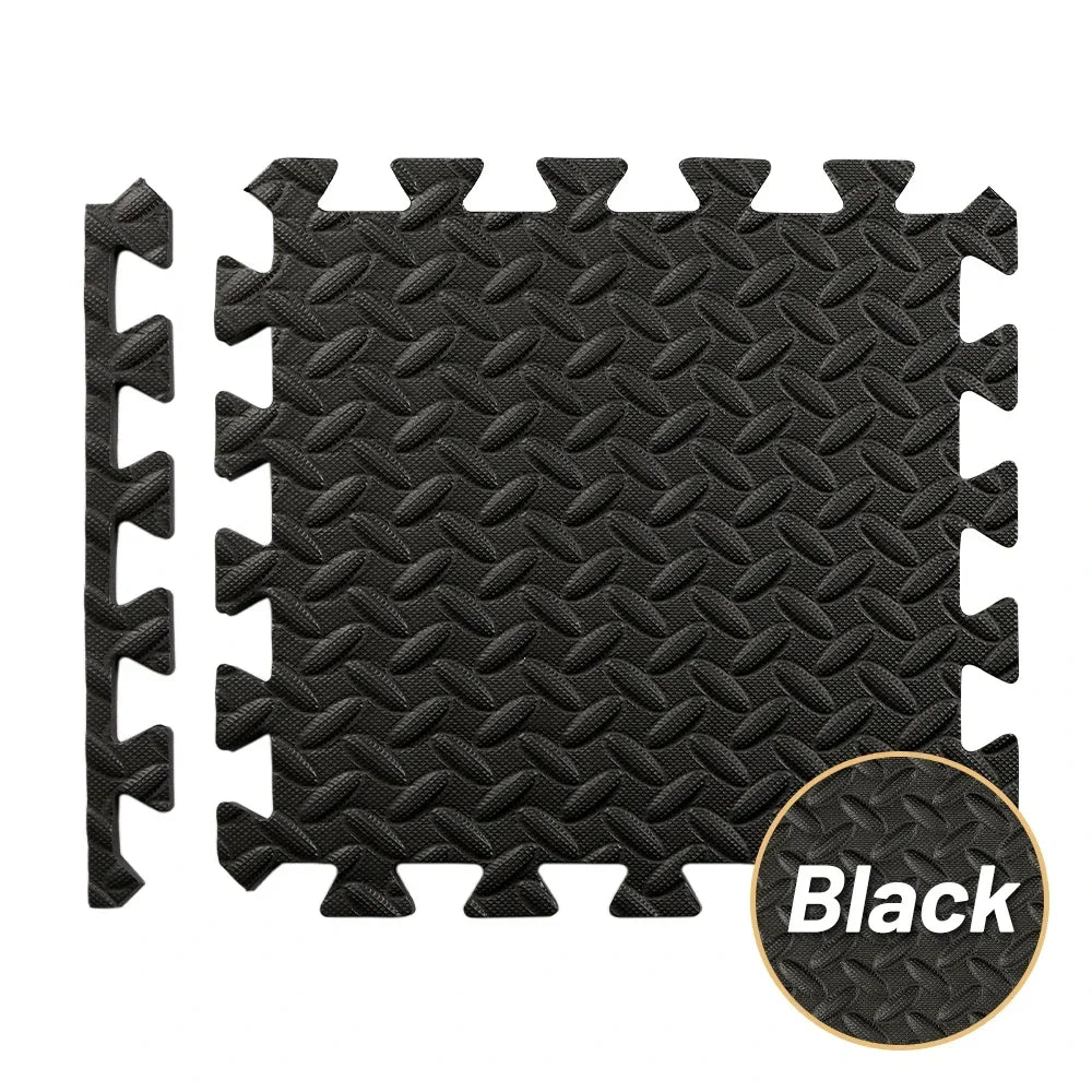 Puzzle Fitness Home Gym Equipment Mat, Non-Slip Floor Mat for Kids