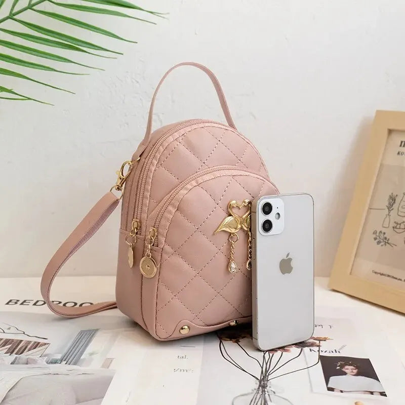 Women Fashion Backpack Leisure Mini