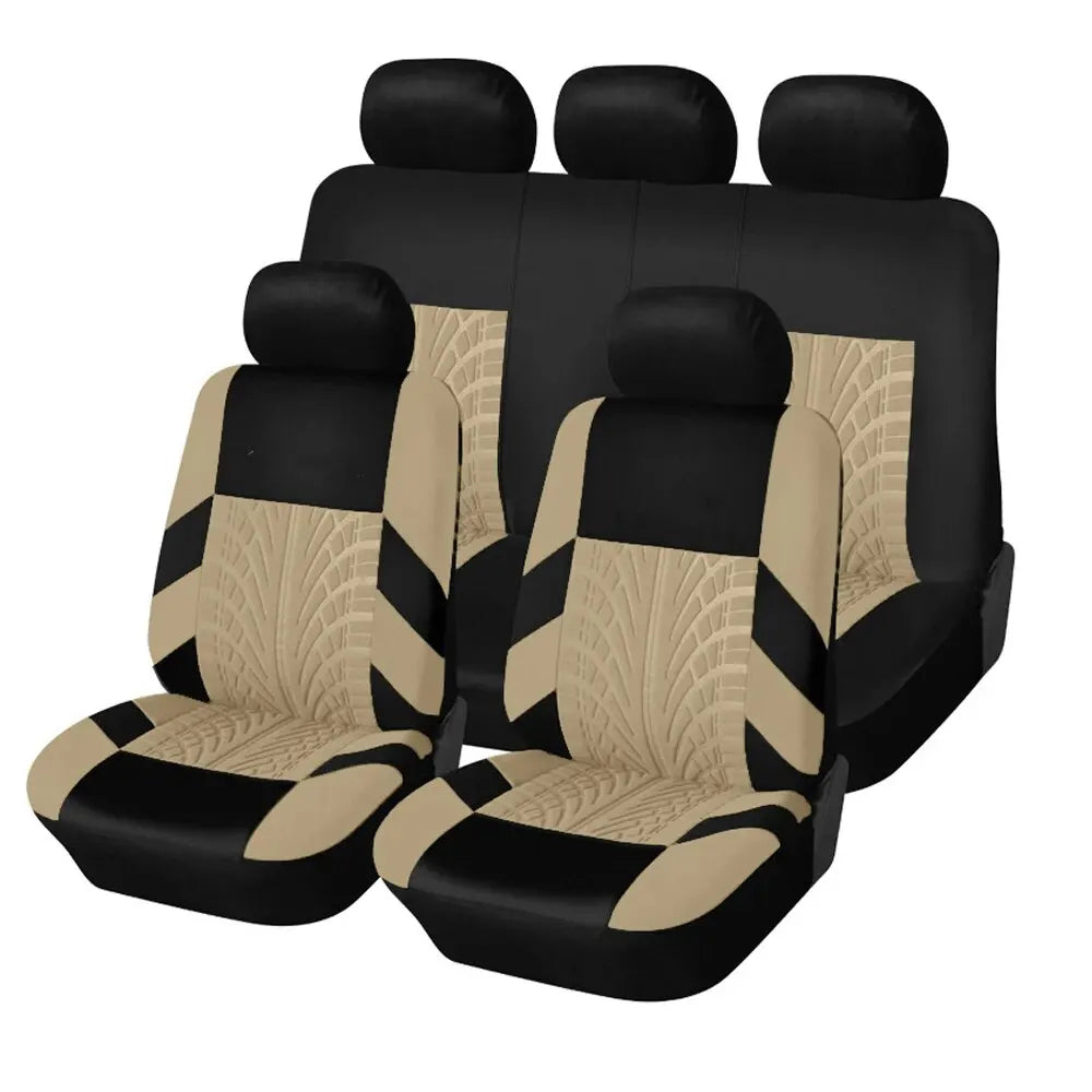 Car Seat Covers Full Set Universal Cloth