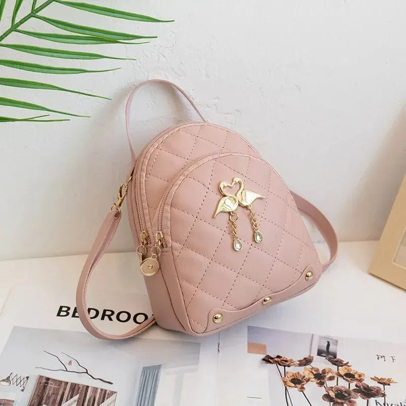 Women Fashion Backpack Leisure Mini
