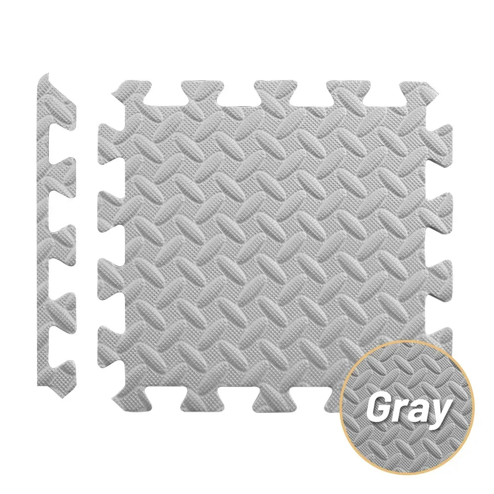 Puzzle Fitness Home Gym Equipment Mat, Non-Slip Floor Mat for Kids