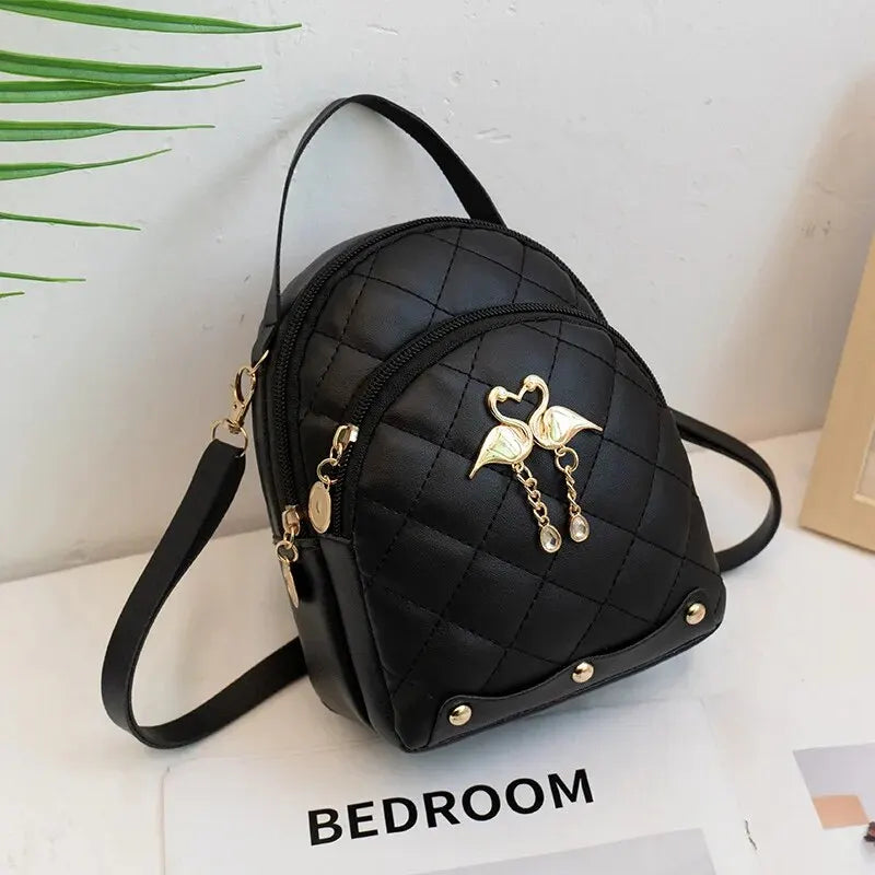Women Fashion Backpack Leisure Mini