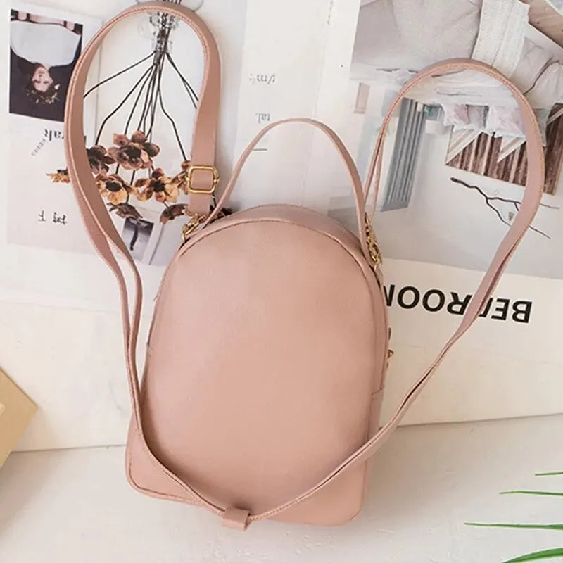 Women Fashion Backpack Leisure Mini