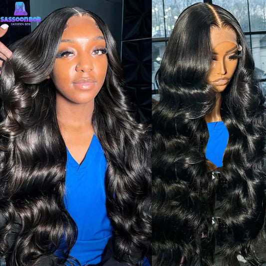 Hd Transparent Lace Front Wigs Brazilian Human Hair