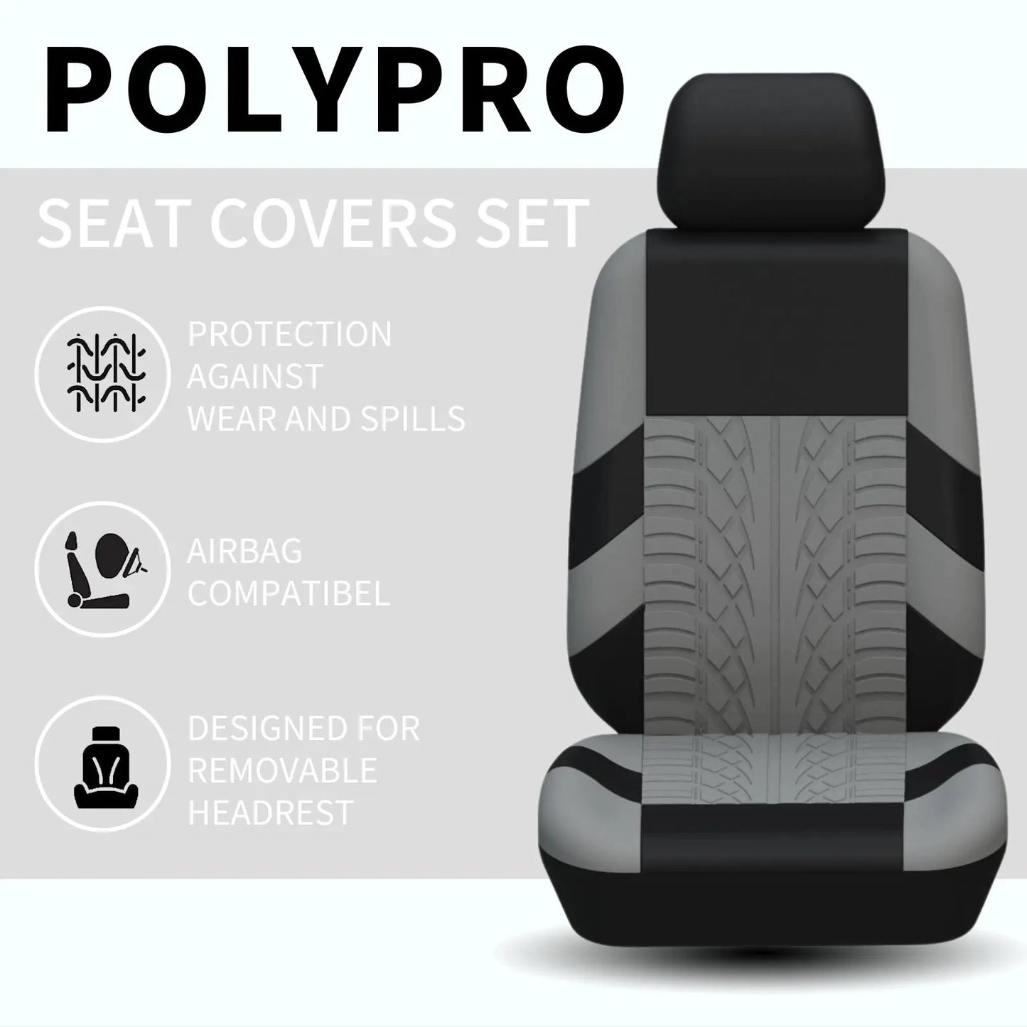 Car Seat Covers Full Set Universal Cloth