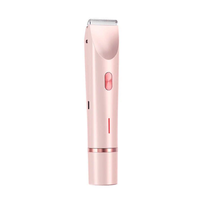 2 In 1 Hair Remover Women's Public Hair Trimmer Electric Razor