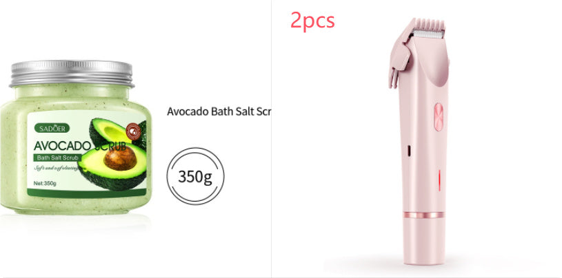 2 In 1 Hair Remover Women's Public Hair Trimmer Electric Razor